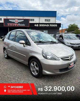 HONDA FIT 1.4 LX 16V FLEX 4P AUTOMÁTICO